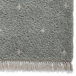 Boho Soft Pile Rug | Dusky Green | 2 Sizes in Homewares from Oriana B www.orianab.com