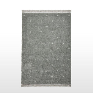 Boho Soft Pile Rug | Dusky Green | 2 Sizes in Homewares from Oriana B www.orianab.com