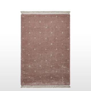 Boho Soft Pile Rug | Dusky Rose | 2 Sizes in Homewares from Oriana B www.orianab.com