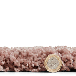 Boho Soft Pile Rug | Dusky Rose | 2 Sizes in Homewares from Oriana B www.orianab.com