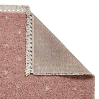 Boho Soft Pile Rug | Dusky Rose | 2 Sizes in Homewares from Oriana B www.orianab.com