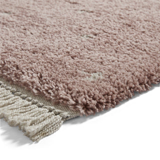 Boho Soft Pile Rug | Dusky Rose | 2 Sizes in Homewares from Oriana B www.orianab.com