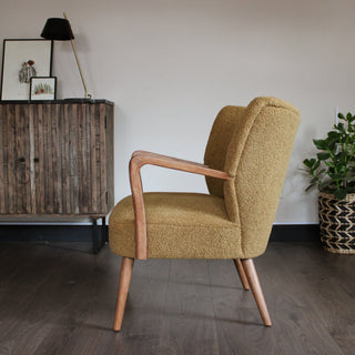 Boucle Armchair | Sand in Furniture from Oriana B www.orianab.com