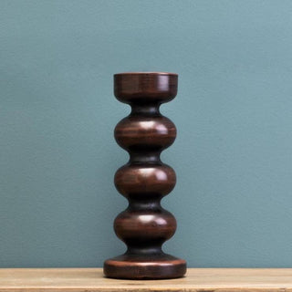 Brown Candleholder | 3 Rings in Homewares from Oriana B www.orianab.com