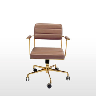 Brown & Gold Swivel Office Chair | Irish Furniture ShopOriana BFurniture
