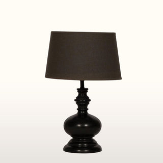 Charcoal & Black Table Lamp in Archived from Oriana B www.orianab.com