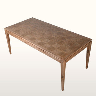 Checkerboard Oak Dining Table in Furniture from Oriana B www.orianab.com