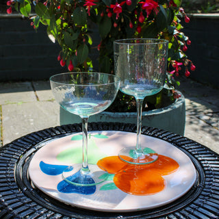 Clamart Green Wine Glass in Archived from Oriana B www.orianab.com