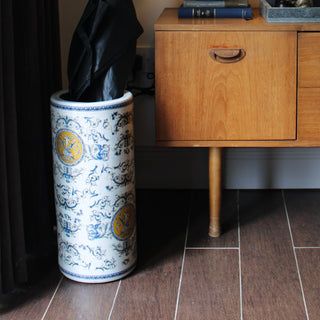 Classical Print Umbrella Stand in Homewares from Oriana B www.orianab.com