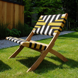 Coloured Woven Garden Chair in Archived from Oriana B www.orianab.com