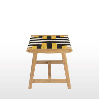 Coloured Woven Garden Stool in Archived from Oriana B www.orianab.com