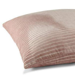 Corduroy Velvet Cushion | Misty Rose | 60x60 in Homewares from Oriana B www.orianab.com