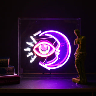 Crescent Moon Neon Light | END OF LINE in Archived from Oriana B www.orianab.com