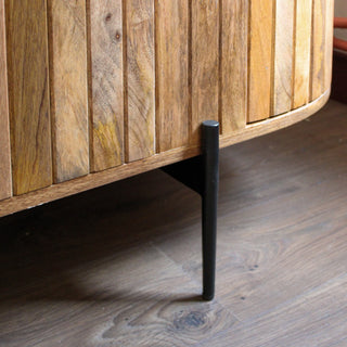 Curved Wood Sideboard in Furniture from Oriana B www.orianab.com