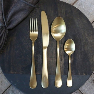 Matte Gold Cutlery | 4 PiecesOriana BHomewares