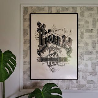 Dallas Print | 70x50 in Homewares from Oriana B www.orianab.com