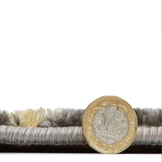 Dark Grey & Gold Rug | 2 sizes in Homewares from Oriana B www.orianab.com