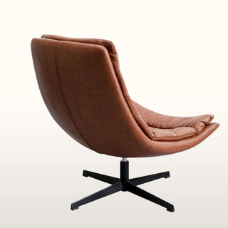 Dark Tan Swivel Armchair in Furniture from Oriana B www.orianab.com