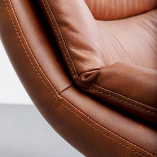 Dark Tan Swivel Armchair in Furniture from Oriana B www.orianab.com