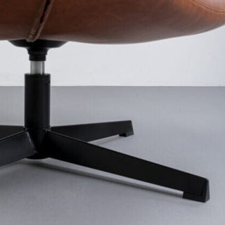 Dark Tan Swivel Armchair in Furniture from Oriana B www.orianab.com