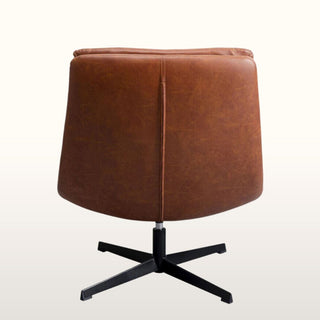 Dark Tan Swivel Armchair in Furniture from Oriana B www.orianab.com
