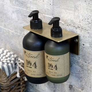 Double Bottle Holder Dispenser | SAMPLE in Outlet from Oriana B www.orianab.com