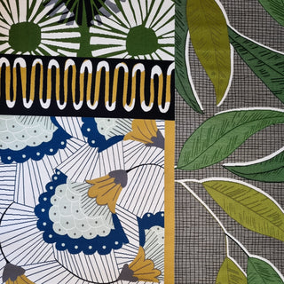 Eclectic Flat Woven Rug | Green and Blue in Homewares from Oriana B www.orianab.com