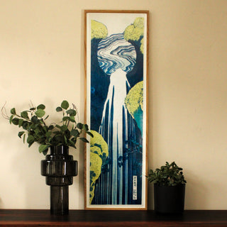 Falling Water Print | 112x35 in Homewares from Oriana B www.orianab.com