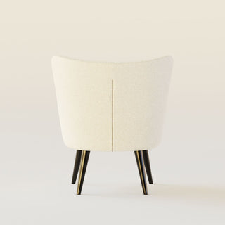 Fireside Chair | Boucle | IvoryOriana BBespoke