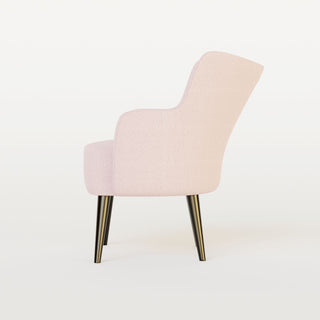 Fireside Chair | Boucle | PinkOriana BBespoke