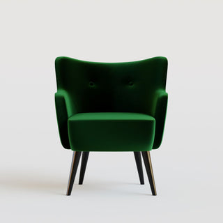 Fireside Chair | Velvet | Bottle GreenOriana BBespoke