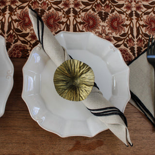 Flower Napkin Ring in Homewares from Oriana B www.orianab.com