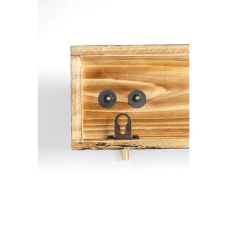 Gold and Dark Wood Coat Rack | 60cm in Homewares from Oriana B www.orianab.com