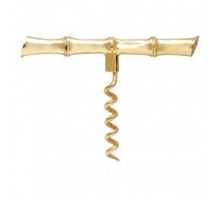 Gold Bamboo Corkscrew in Homewares from Oriana B www.orianab.com
