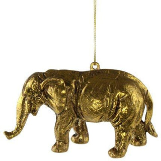 Gold Elephant Christmas Tree DecorationOriana BChristmas