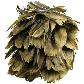 Gold Feather Christmas Tree Decoration in Christmas Decorations from Oriana B www.orianab.com