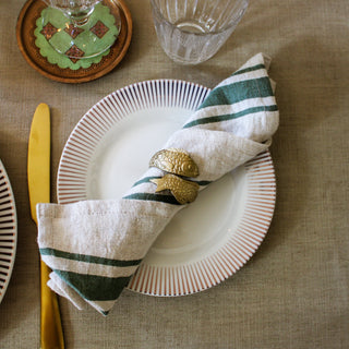 Gold Fish Napkin Ring in Archived from Oriana B www.orianab.com