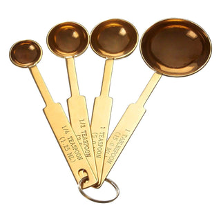 Gold Measuring Spoons | Set of 4Oriana BHomewares