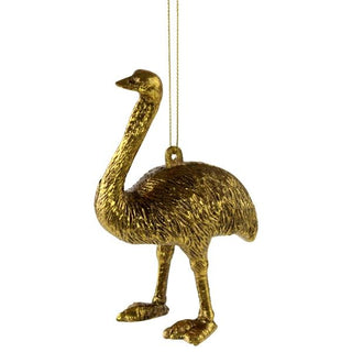 Gold Ostrich Christmas Tree DecorationOriana BChristmas