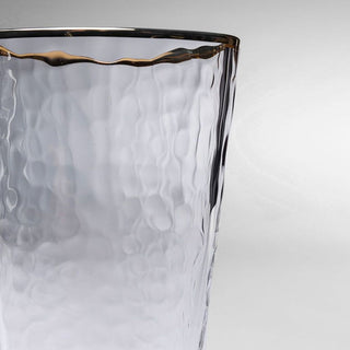Gold Trimmed Tumblers | Set of 4 in Homewares from Oriana B www.orianab.com