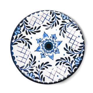 Greek Inspired Ceramic Dinner Set | 18 Pieces | Six Guests in Homewares from Oriana B www.orianab.com