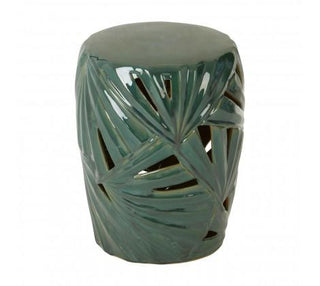 Green Ceramic Stool - Unique Furniture for your Home | Oriana B.Oriana BFurniture