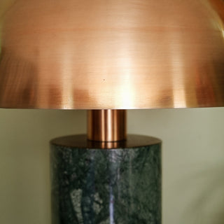 Green Marble & Brass Table Lamp in Lighting from Oriana B www.orianab.com