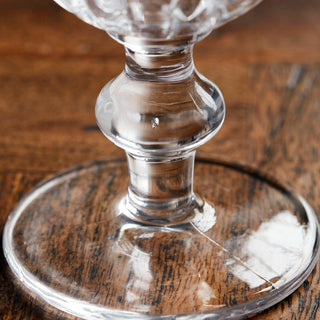 Grooved Wine Glass | Set of 4 in Homewares from Oriana B www.orianab.com