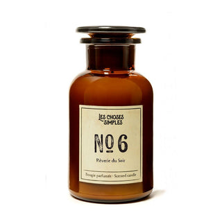 Les Choses Simples | No 6 Evening Dreams Large Apothecary CandleOriana BHomewares