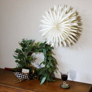 Handmade White Paper Star | 50cm in Outlet from Oriana B www.orianab.com