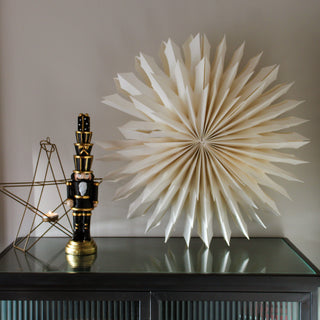 Handmade White Paper Star | 55cm in Outlet from Oriana B www.orianab.com