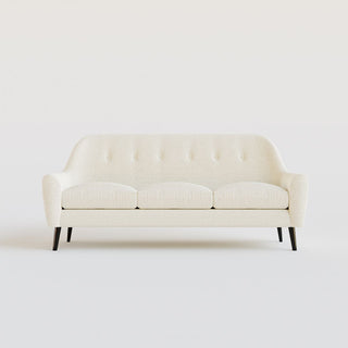 Hepburn | Boucle | Ivory in Bespoke from Oriana B www.orianab.com