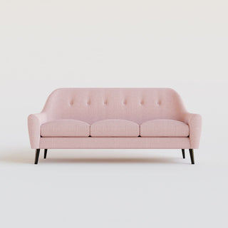 Hepburn | Boucle | Powder Pink in Bespoke from Oriana B www.orianab.com