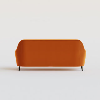 Hepburn | Velvet | Pumpkin Orange in Bespoke from Oriana B www.orianab.com